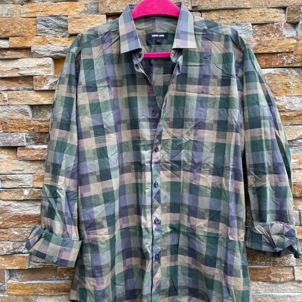 Jared Lang Button Down Shirt L